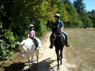 Trail Riding at Bear Brook